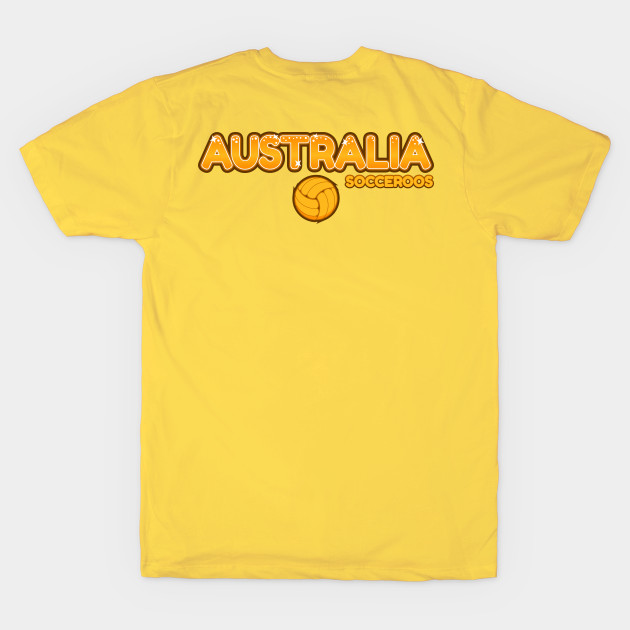 AUSTRALIA SOCCER | FOOTBALL RETRO BUBBLE | CASUAL by VISUALUV